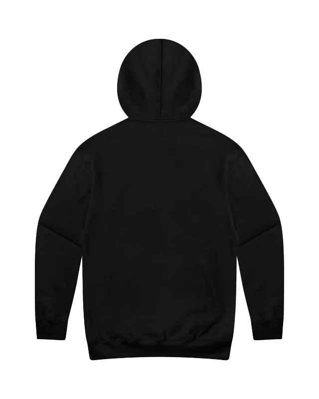 essential unisex hoodie, black