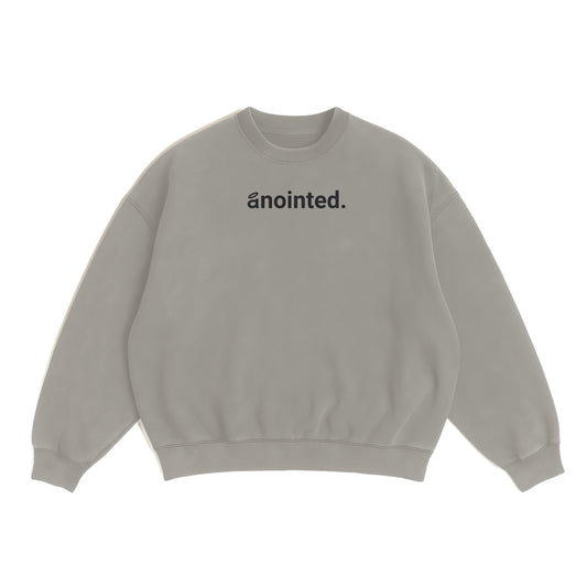 anointed. women's crew sweatshirt
