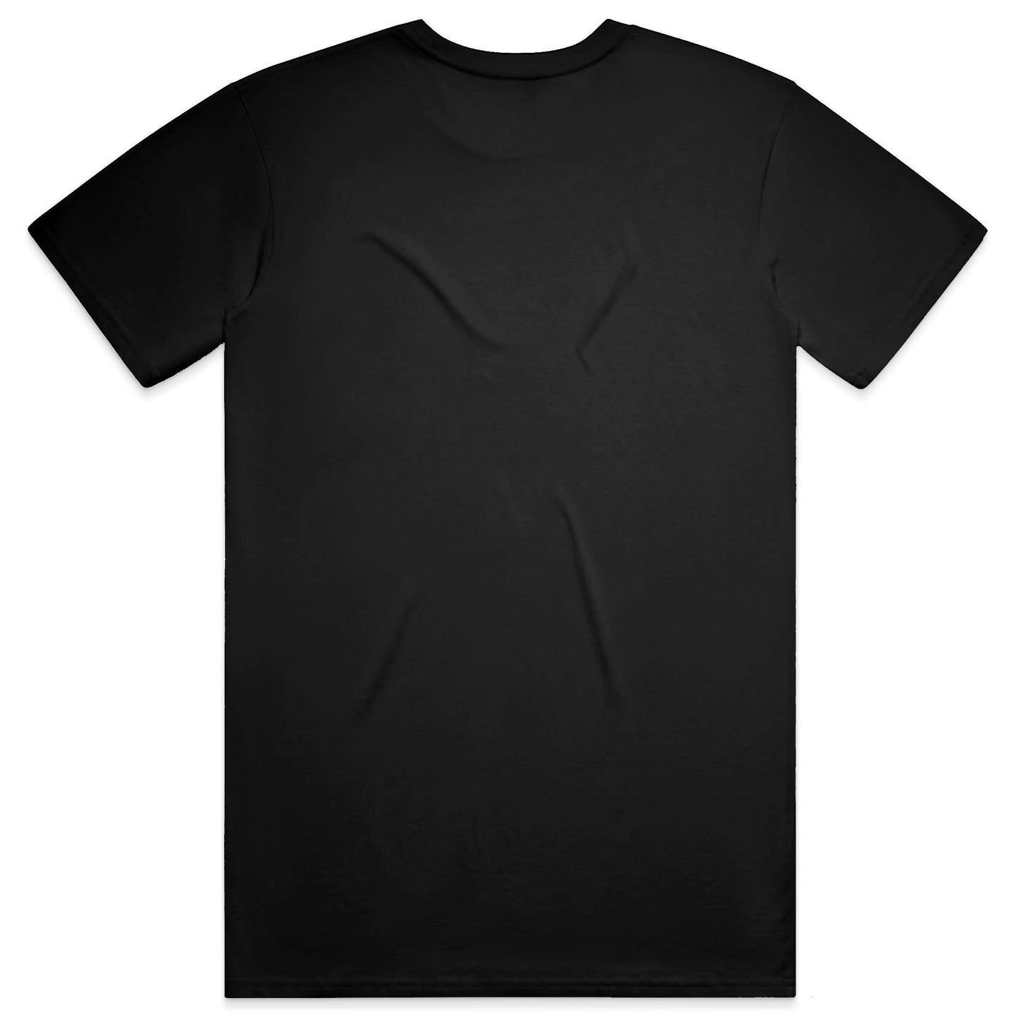 Sacr'd Swagr Essential Tee – White on Black