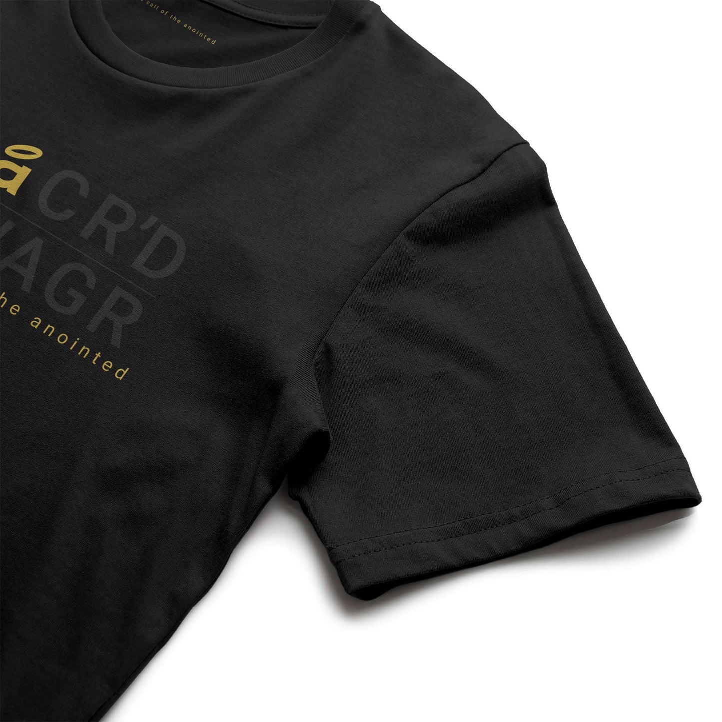 Sacr'd Swagr Essential Tee – Black on Black