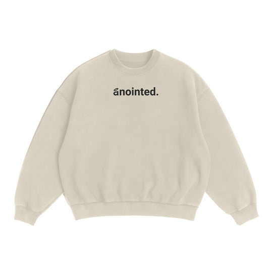 anointed. women's crew sweatshirt